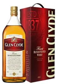Виски шотландский «Glen Clyde 3 Years Old» в подарочной упаковке