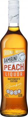 Ликер «Gambini Peach, 0.7 л»