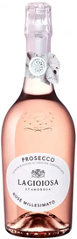 Вино игристое розовое брют «La Gioiosa Rose Millesimato Prosecco» 2021 г.