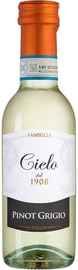 Вино белое полусухое «Cielo e Terra Pinot Grigio delle Venezie, 0.2 л» 2022 г.