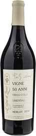Вино красное сухое «Vigne 50 Anni Merlot» 2018 г.
