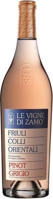 Вино розовое сухое «Le Vigne di Zamo Pinot Grigio Ramato» 2021 г.