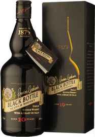 Виски Шотландский «Black Bottle» в подарочной упаковке