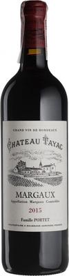 Вино красное сухое «Chateau Tayac» 2015 г.