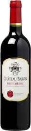 Вино красное сухое «Chateau Baron Haut-Medoc»