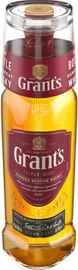 Виски шотландский «Grant's Triple Wood 3 Years Old» со стаканом
