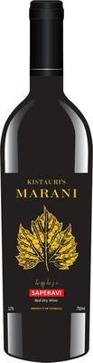 Вино красное сухое «Kistauri's Marani Saperavi» 2020 г.