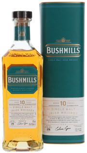 Виски ирландский «Bushmills Malt 10 Year Old» в подарочной упаковке
