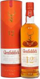Виски шотландский «Glenfiddich 12 Years Old Triple Oak» в тубе