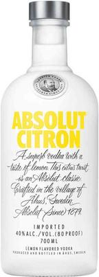Настойка горькая «Absolut Citron»