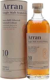 Виски шотландский «Arran 10 years» в тубе