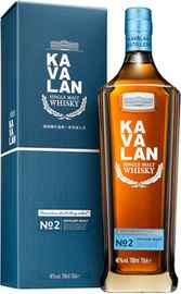 Виски «Kavalan Distillery Select №2» в подарочной упаковке