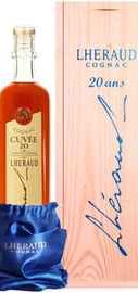 Коньяк французский «Lheraud Cognac Cuvee 20» в деревянной коробке