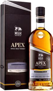Виски «M&H Apex Pomegranate Wine Cask» в подарочной упаковке