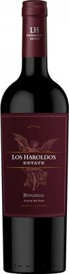 Вино красное сухое «Los Haroldos Bonarda Estate» 2021 г.