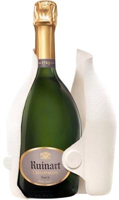 Шампанское белое брют «R de Ruinart Brut» в подарочной упаковке "Вторая Кожа"