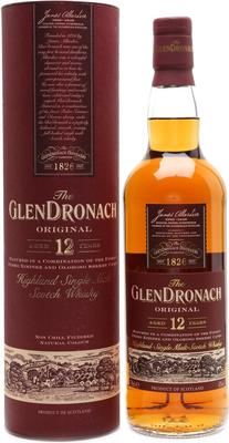 Виски шотландский «Glendronach Original 12 years old» в тубе