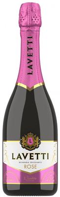 Винный напиток газированный розовый сладкий «Lavetti Rose, 0.75 л»