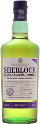 Виски российский «Sherlock Blended Deluxe»