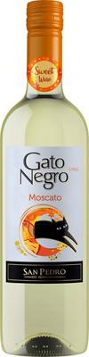 Вино белое сладкое «Gato Negro Moscato» 2022 г.