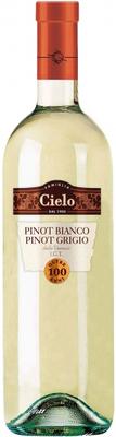Вино белое сухое «Cielo e Terra Pinot Bianco e Pinot Grigio» 2011 г.