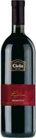Вино красное полусухое «Cielo e Terra Primitivo» 2008 г.