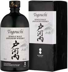 Виски японский «Togouchi Single Malt» в подарочной упаковке