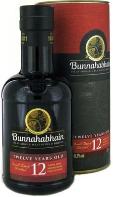 Виски шотландский «Bunnahabhain aged 12 years, 0.2 л» в подарочной упаковке