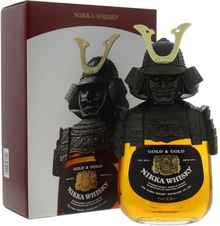 Виски японский «Nikka Gold & Gold Samurai» в подарочной упаковке