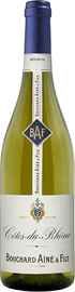 Вино белое сухое «Bouchard Aine & Fils Cotes-du-Rhone» 2021 г.