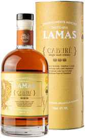 Виски «Lamas Cabure Triple Wood» в тубе