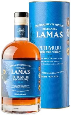 Виски «Lamas Putumuju Double Wood» в тубе