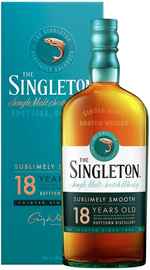 Виски шотландский «Singleton of Dufftown 18 Years Old» в подарочной упаковке