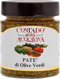 Паштет из зеленых оливок «Contado degli Acquaviva Pate' di Olive Verdi» 140 г