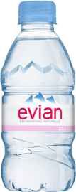Вода негазированная «Evian, 0.33 л» пластик