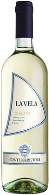 Вино белое сухое «Conti Serristori La Vela» 2013 г.
