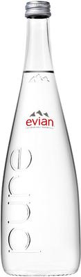 Вода негазированная «Evian, 0.75 л» стекло