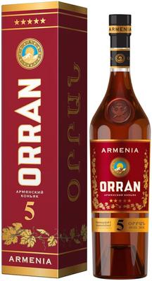 Коньяк армянский «Orran 5 Years Old» в подарочной упаковке