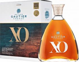 Коньяк французский «Maison Gautier Cognac XO, 0.7 л» в подарочной упаковке
