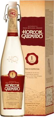 Писко «Horcon Quemado Pisco Especial 1 Ano» в подарочной упаковке