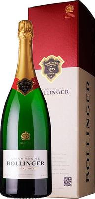 Шампанское белое брют «Bollinger Special Cuvee, 1.5 л» в подарочной упаковке