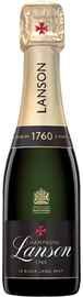Шампанское белое брют «Lanson Black Label Brut, 0.375 л» 2019 г.