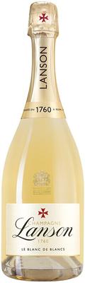 Шампанское белое брют «Lanson Le Blanc de Blancs» 2018 г.