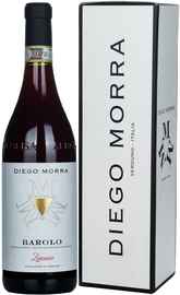 Вино красное сухое «Diego Morra Barolo Zinzasco» 2016 г., в подарочной упаковке
