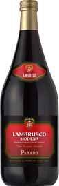 Вино игристое красное полусладкое «Chiarli 1860 Lambrusco Panaro Modena»