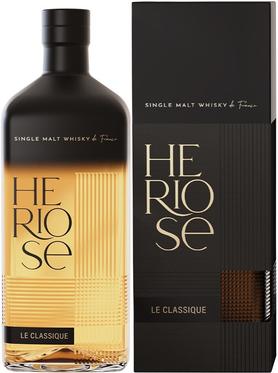 Виски французский «Heriose Le Classique» в подарочной упаковке