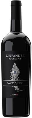 Вино красное полусухое «Pavo Nero Zinfandel» 2021 г.