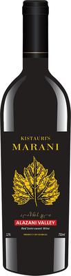 Вино красное полусладкое «Kistauri's Marani Alazani Valley» 2022 г.