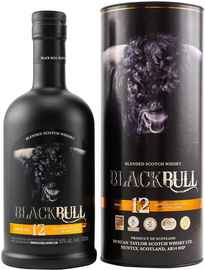 Виски шотландский «Black Bull 12 Years Old» в тубе