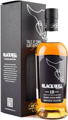 Виски шотландский «Black Bull 18 Years Nick Faldo Limited Edition» в подарочной упаковке